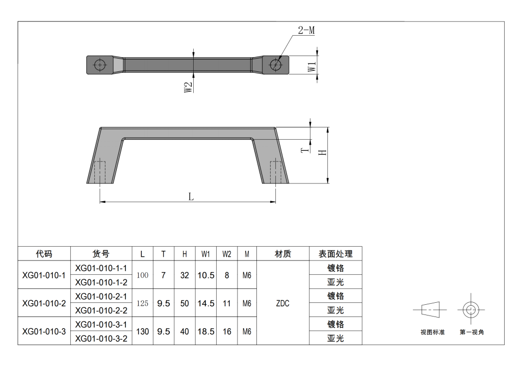 Instrument Cabinet Handles