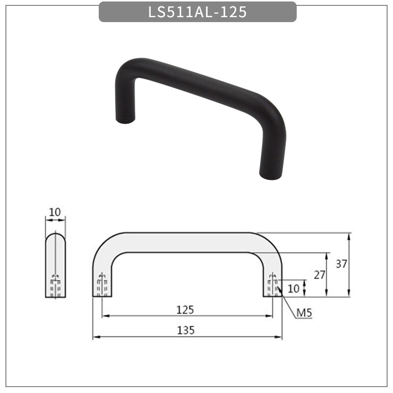 Aluminum pulls for cabinet doors