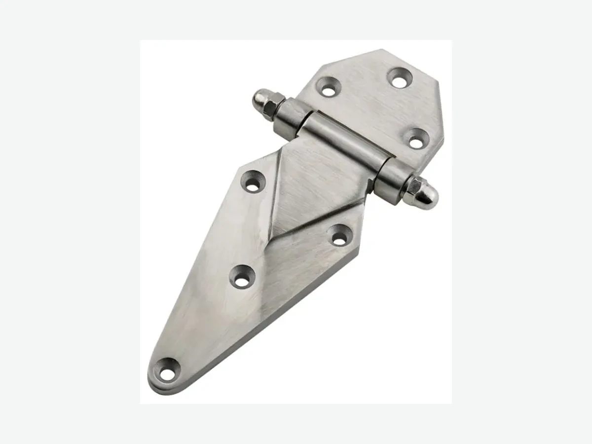Reinforced industrial hinge