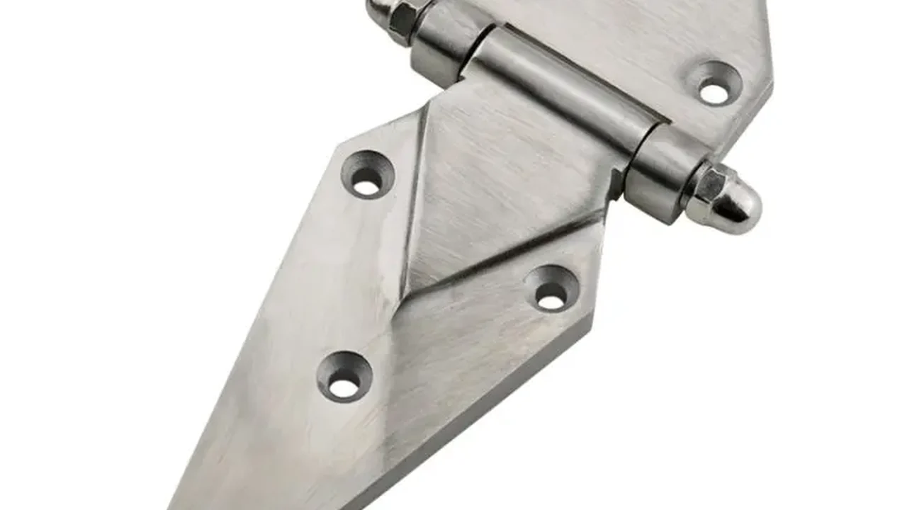 Heavy-duty industrial hinge