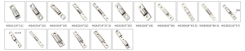 Round rod embedded torque hinges