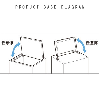 Stainless steel brake torque hinges