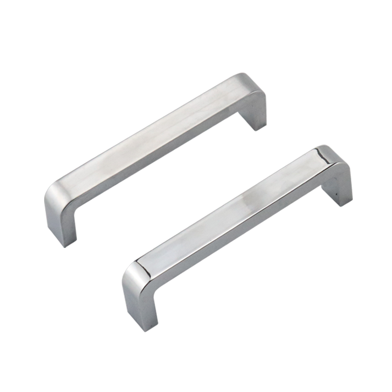 U-shaped zinc alloy bookcase door pulls