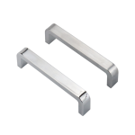 U-shaped zinc alloy bookcase door pulls