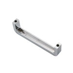 U-shaped zinc alloy bookcase door pulls