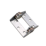 Constant torque hinges for cabinet doors and cabinets