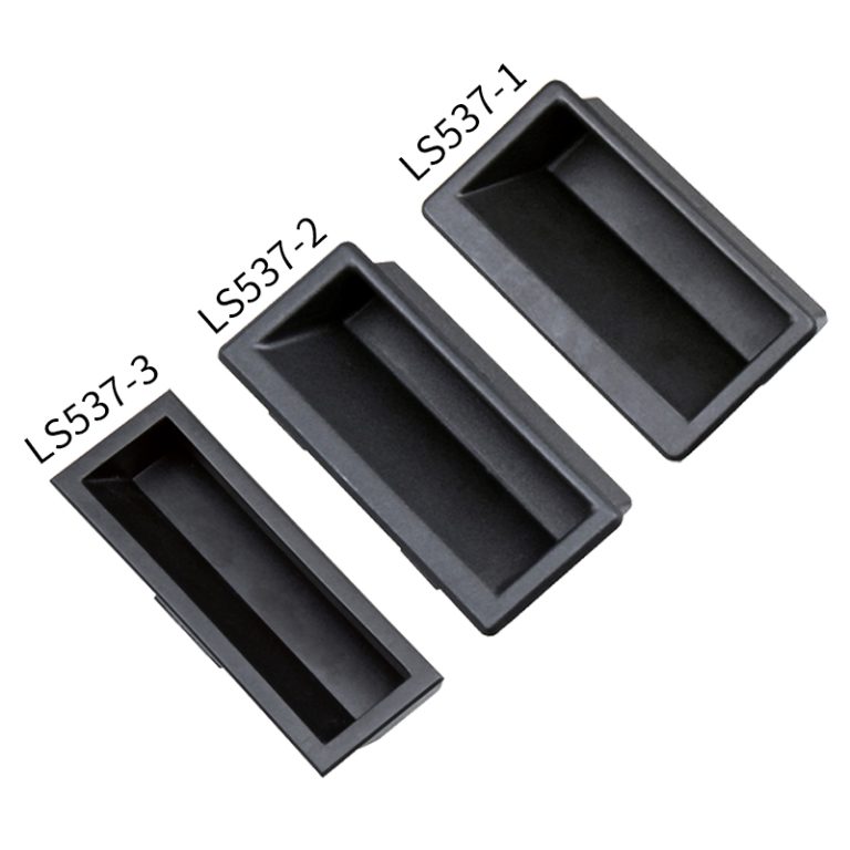 Recessed Plastic Cabinet Door Pulls