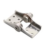 Adjustable torque arbitrary stop hinges