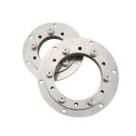 Torque hinges for 360° rotation of equipment consoles