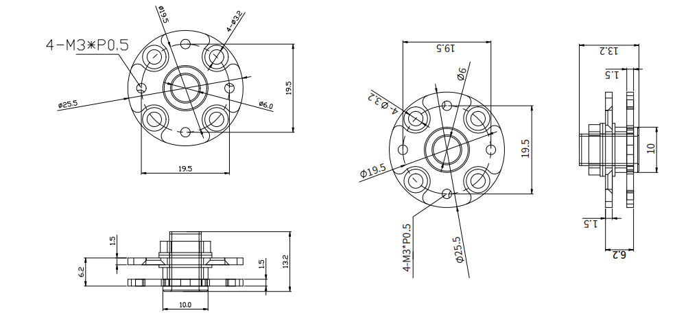 360-Degree Adjustable Torque Shaft