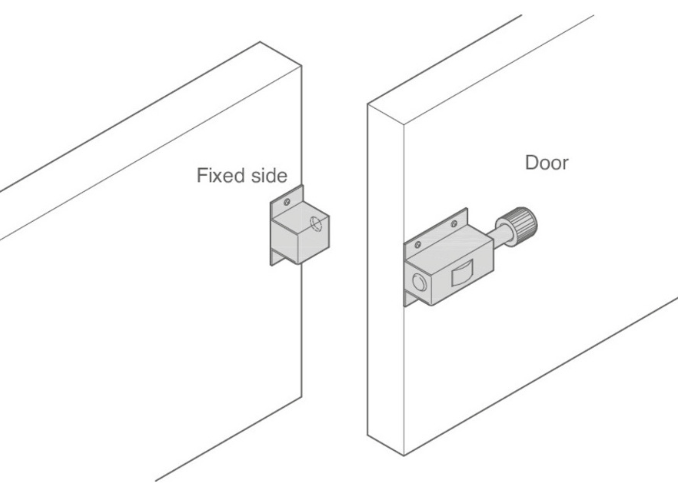 stainless steels Spring Loaded Draw Latches