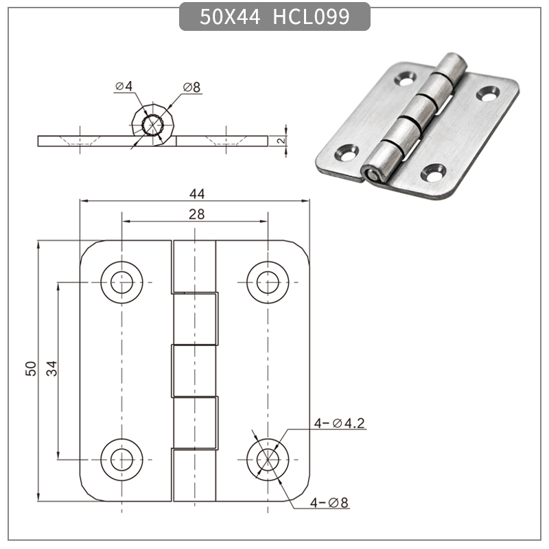 Stainless Steel Cabinet Door Hinge