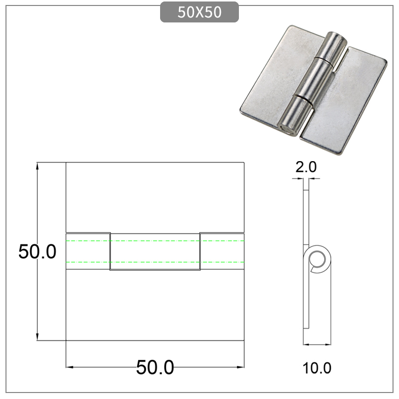 Folding Stainless Steel Hinge