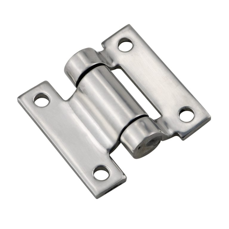 Flush folding distribution box hinge