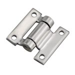 Flush folding distribution box hinge