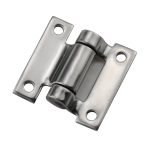 Flush folding distribution box hinge