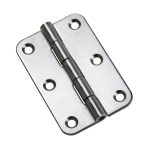 Butterfly Six-Hole Rounded Corner Hinge