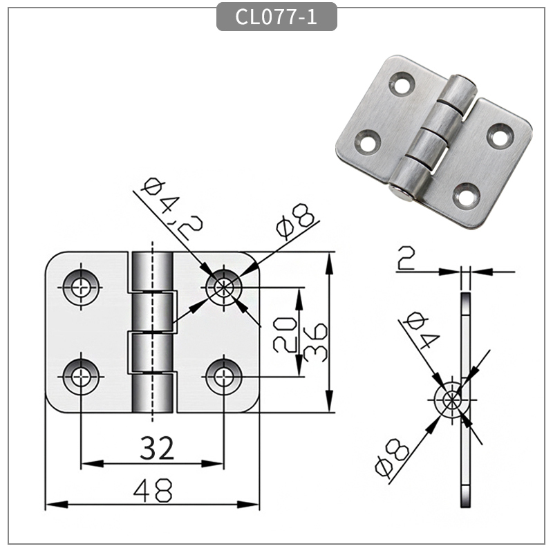 Swing and Folding Cabinet Door Hinge