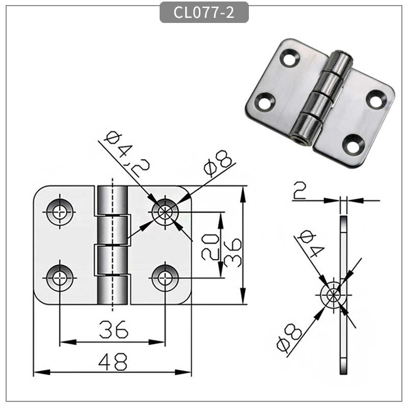 Swing and Folding Cabinet Door Hinge