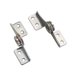 Cabinet door stop hinge