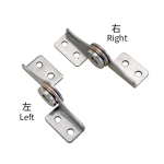 Cabinet door stop hinge