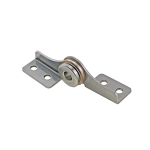 Cabinet door stop hinge