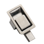 Stainless steel pull-out & lock compression latch