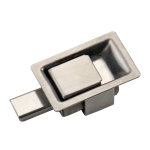 Stainless steel pull-out & lock compression latch