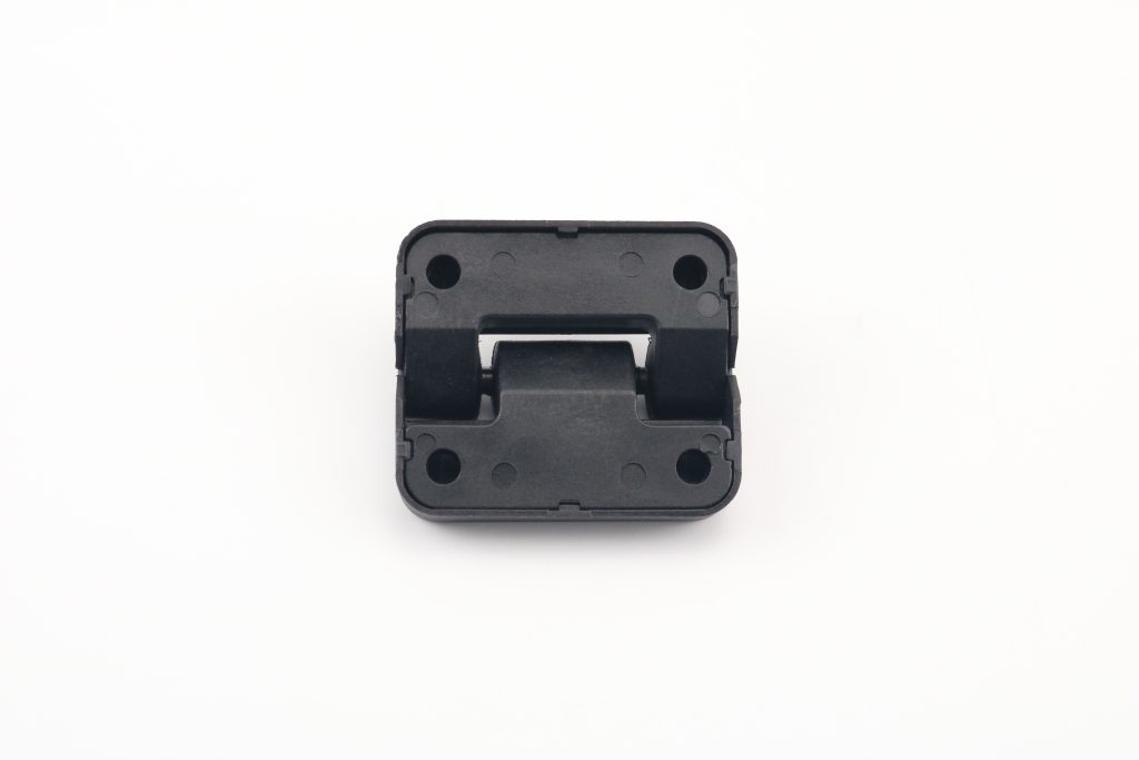 Nylon torque hinges are used in a variety of medical equipment, furniture and cabinet doors.