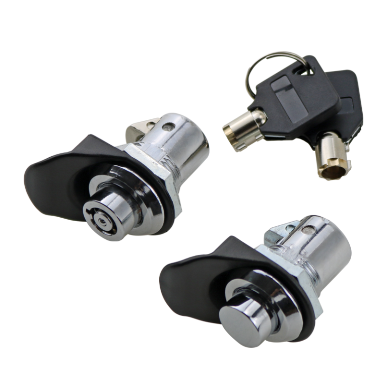 Push button cam lock & zinc alloy latches