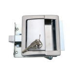 Container & compression door lock