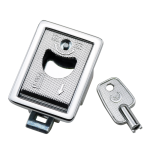 Zinc alloy electrical cabinet & box lock