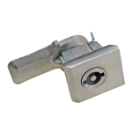 Zinc alloy quadruple cam lock