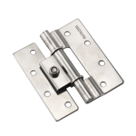 Adjustable torque hinges for industrial control cabinets, instrumentation boxes, kitchen appliance doors