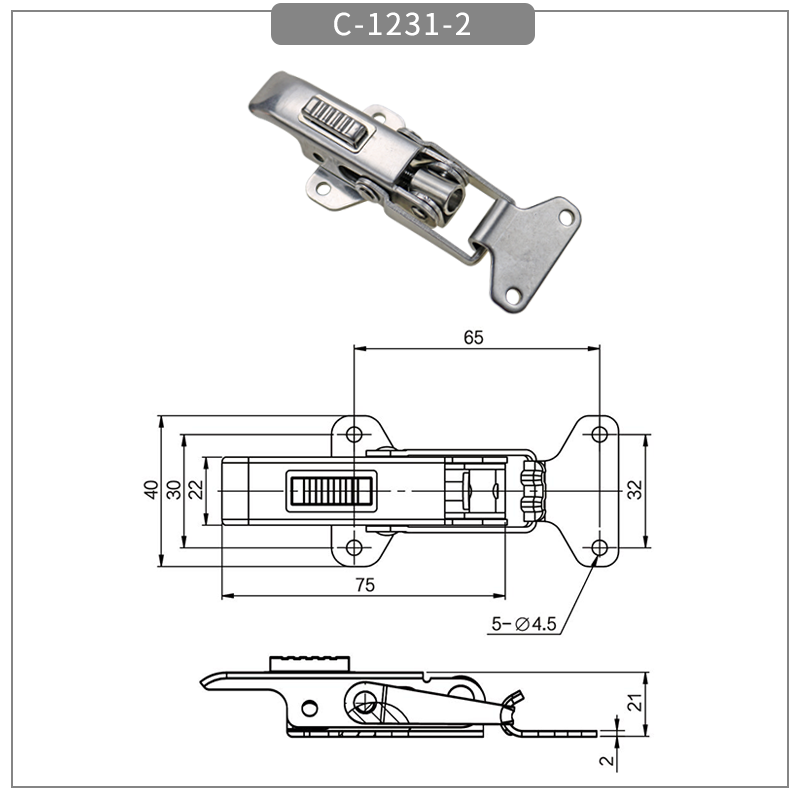 Safe Door Latch Buckle