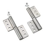 Removable flag hinges for industrial machinery and equipment