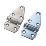 Externally mounted freezer hinge