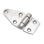 Externally mounted freezer hinge