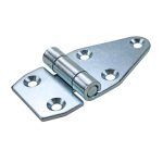 Externally mounted freezer hinge