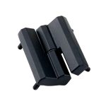 Zinc alloy black release hinge