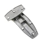 Heavy duty stainless steel hinges for containers