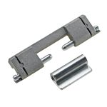 Zinc alloy control cabinet door hinge