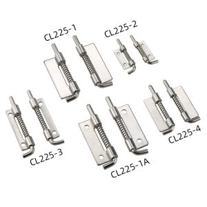 Stainless steel spring loaded latch