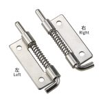 Stainless steel spring loaded latch