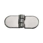 304 stainless steel round welded hinges without holes