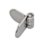 304 stainless steel round welded hinges without holes