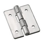 Stainless steel industrial machinery folding hinge