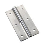 Foldable stainless steel industrial equipment hinge