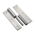 Foldable stainless steel industrial equipment hinge