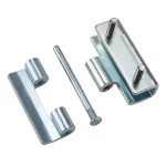 Removable outdoor equipment hinges